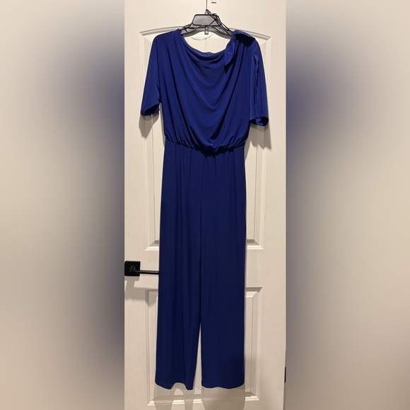Royal blue jumpsuit - Picture 6 of 9